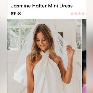 Show Me Your Mumu Jasmine Halter Mini Dress